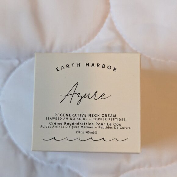 Earth Harbor Azure Regenerative Neck Cream 2 oz. 60mL NEW - Picture 2 of 5